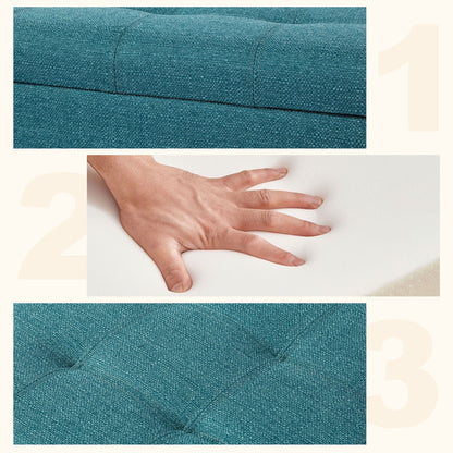 Panca con contenitore Adeco 50 in similpelle