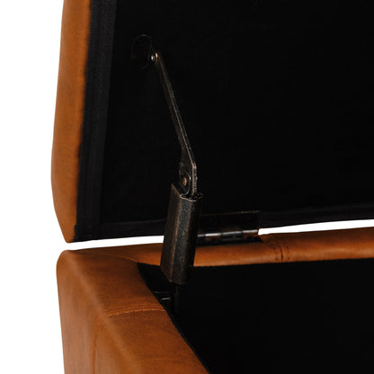 Panca con contenitore Adeco 50 in similpelle