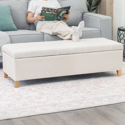 Panca con contenitore Adeco 50 in similpelle