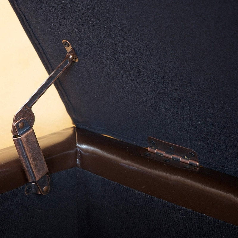 Panca con contenitore Adeco 50 in similpelle