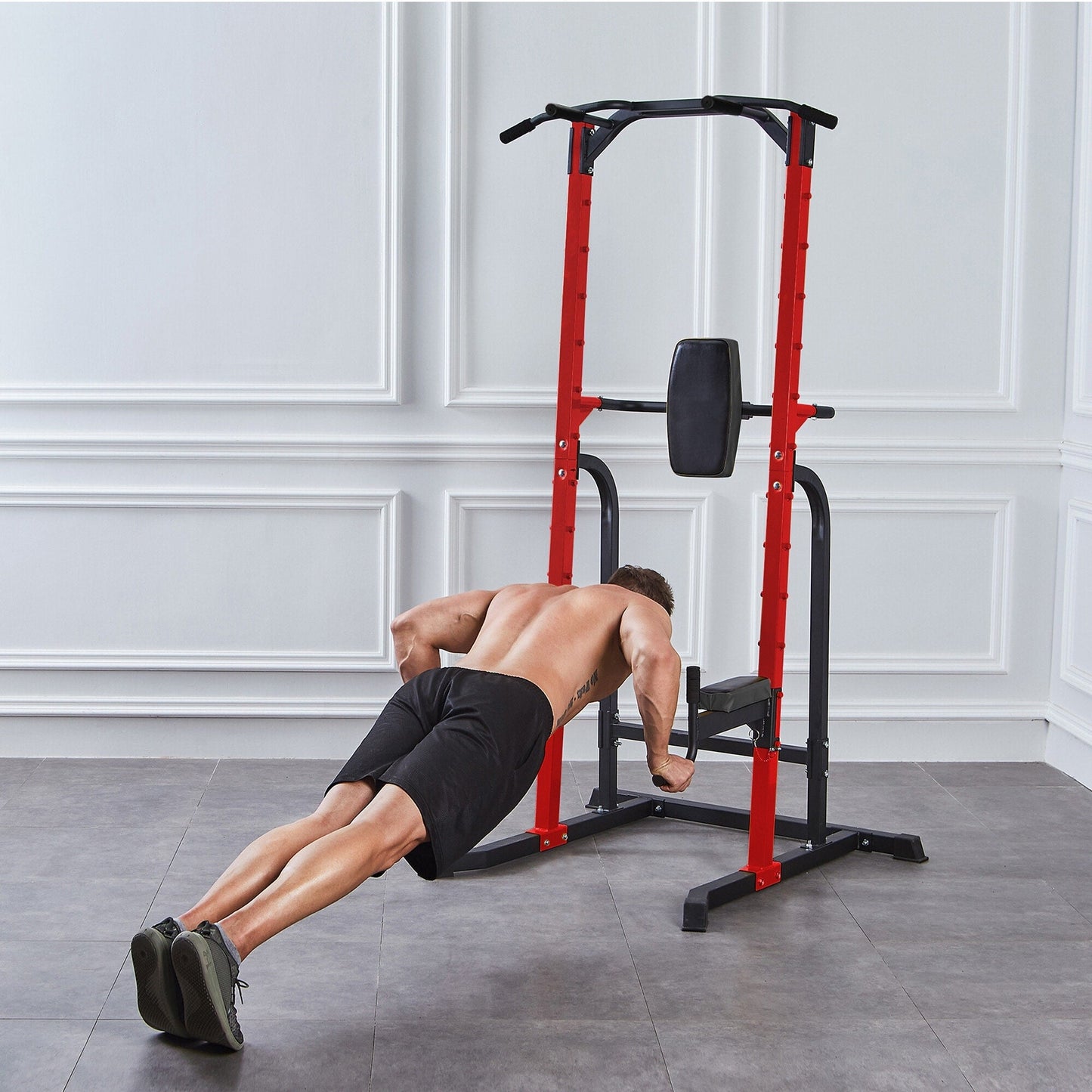 Ainfox Power Tower - Torre di allenamento a casa multifunzione