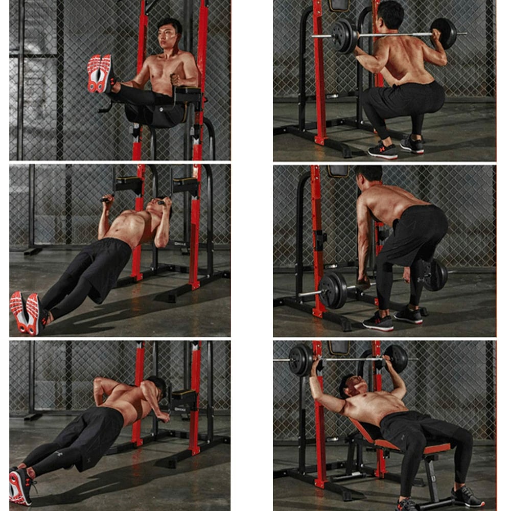 Ainfox Power Tower - Torre di allenamento a casa multifunzione