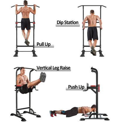 Ainfox Power Tower - Torre di allenamento a casa multifunzione