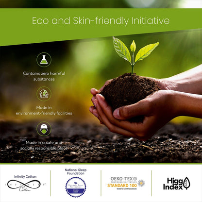 Set di lenzuola in cotone egiziano ultra morbido e setoso Aireolux, 1000 fili.