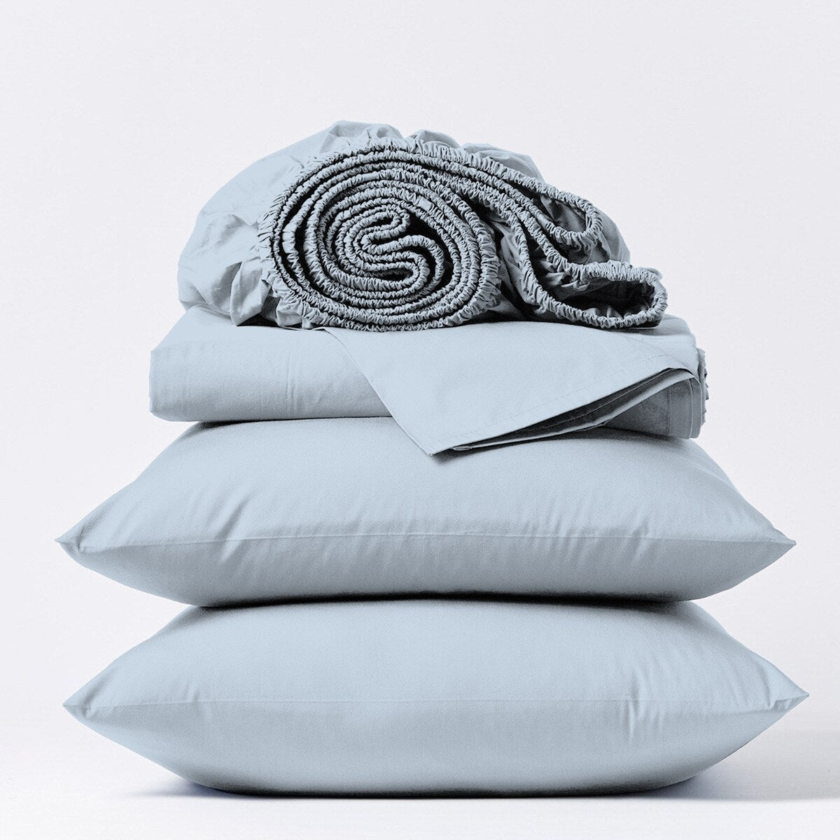 Set di lenzuola in cotone egiziano ultra morbido e setoso Aireolux, 1000 fili.