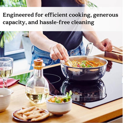 Pentola per salsa Alva Maestro in acciaio inossidabile a 5 strati - 1,6 Qt. Atossica