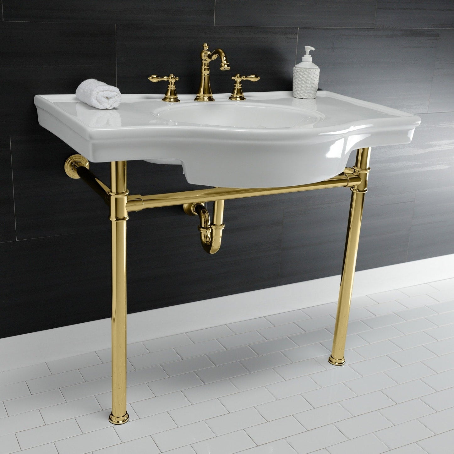 Rubinetto da bagno American Classic a tre fori