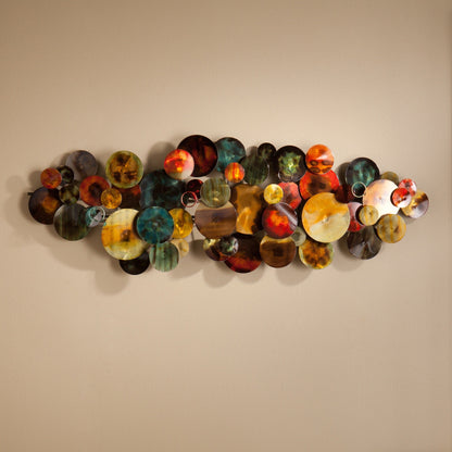 Scultura a parete in metallo Hightower di SEI Furniture