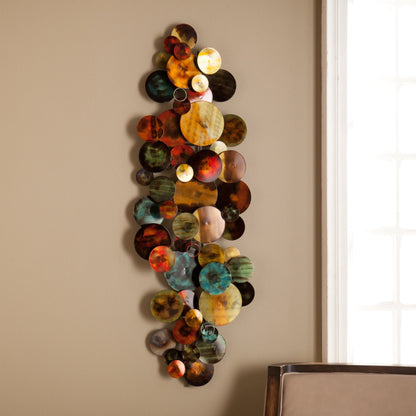 Scultura a parete in metallo Hightower di SEI Furniture