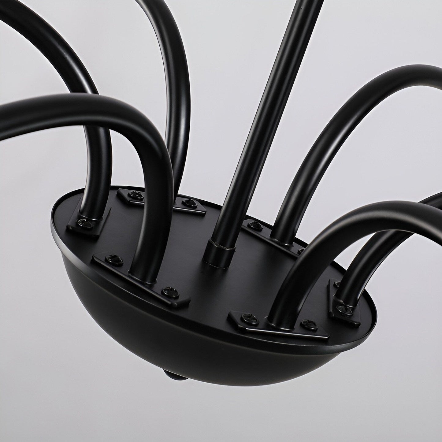 Lampadario classico francese minimalista a 6 luci con illuminazione a stile candela