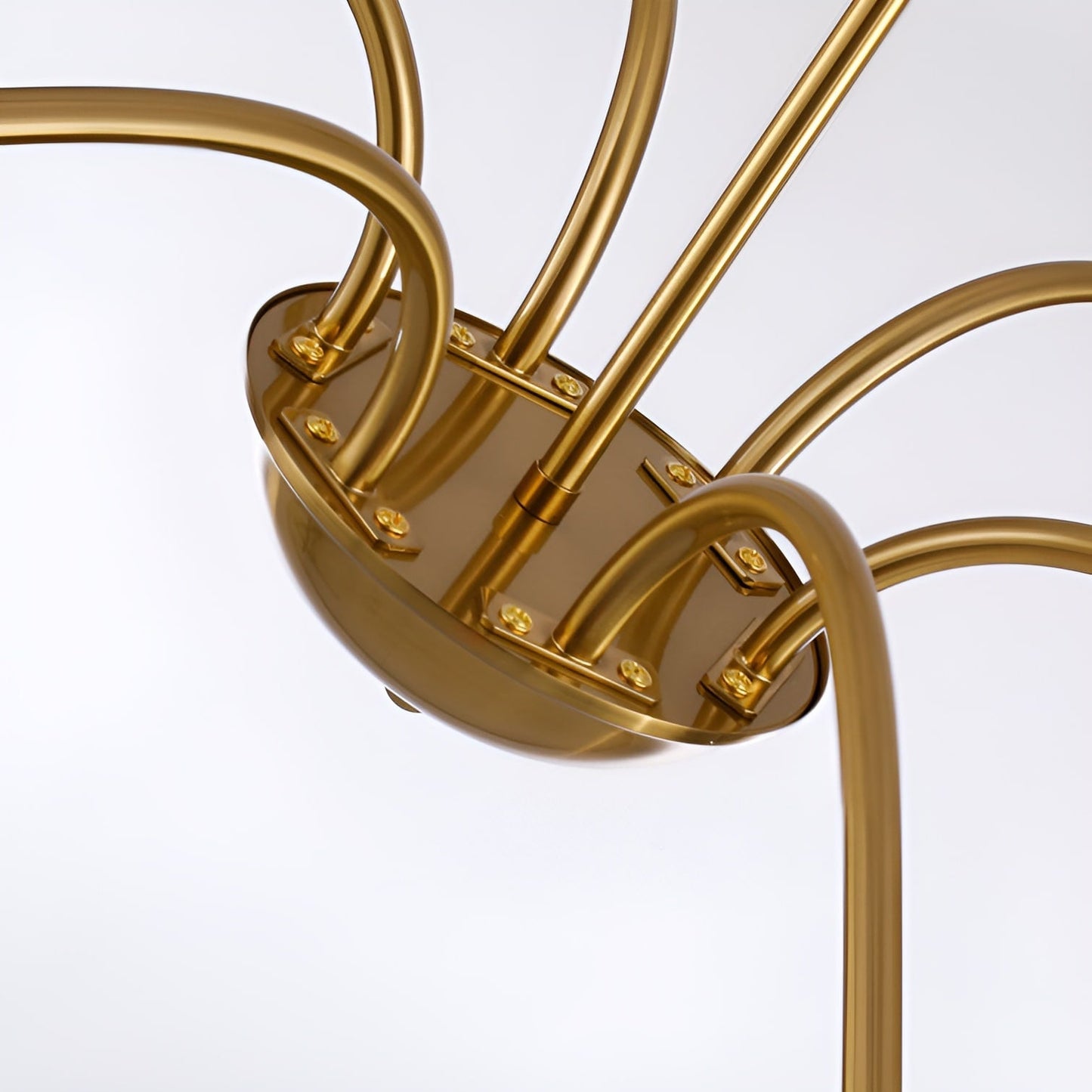 Lampadario classico francese minimalista a 6 luci con illuminazione a stile candela