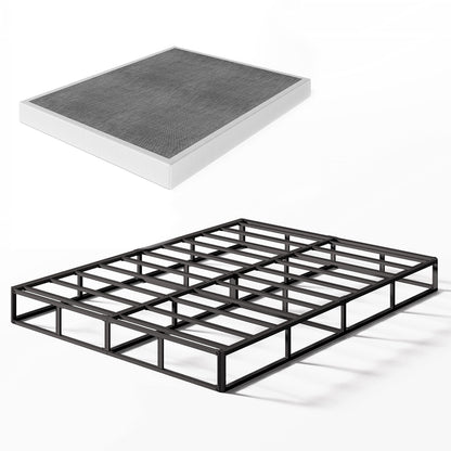 Molla metallica a basso profilo da 5 pollici, struttura robusta con copertura grigia.