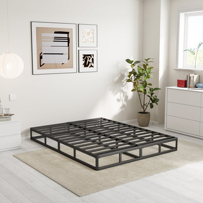 Molla metallica a basso profilo da 5 pollici, struttura robusta con copertura grigia.