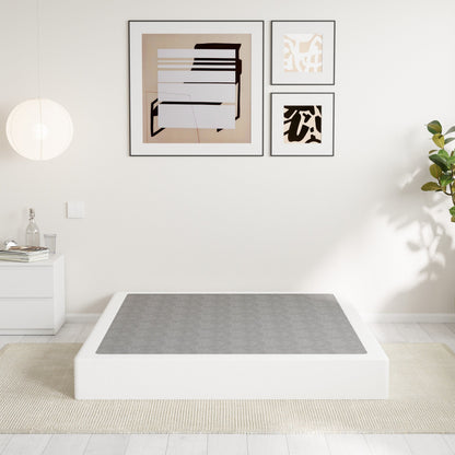 Molla metallica a basso profilo da 5 pollici, struttura robusta con copertura grigia.