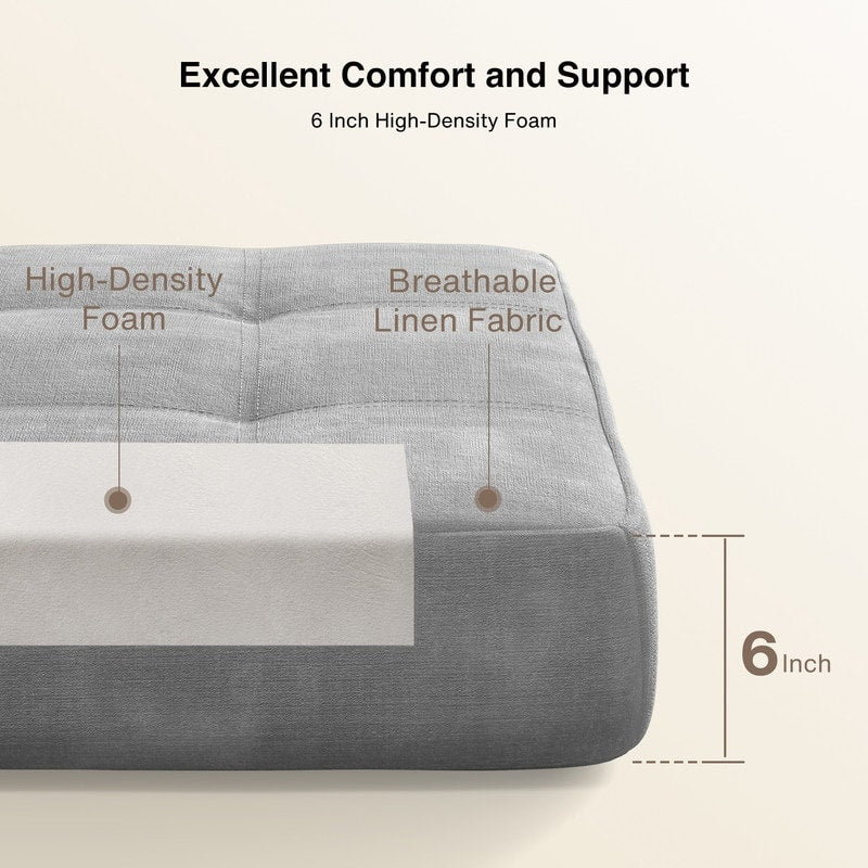 Sedia trasformabile 3 in 1, sedia pieghevole, lettino trasformabile in divano letto