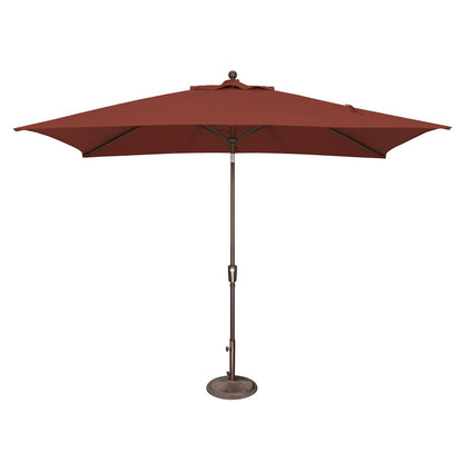 Ombrellone rettangolare inclinabile SimplyShade Catalina da 3 metri con pulsante di regolazione