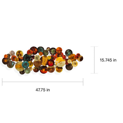 Scultura a parete in metallo Hightower di SEI Furniture
