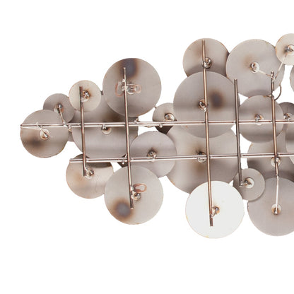 Scultura a parete in metallo Hightower di SEI Furniture