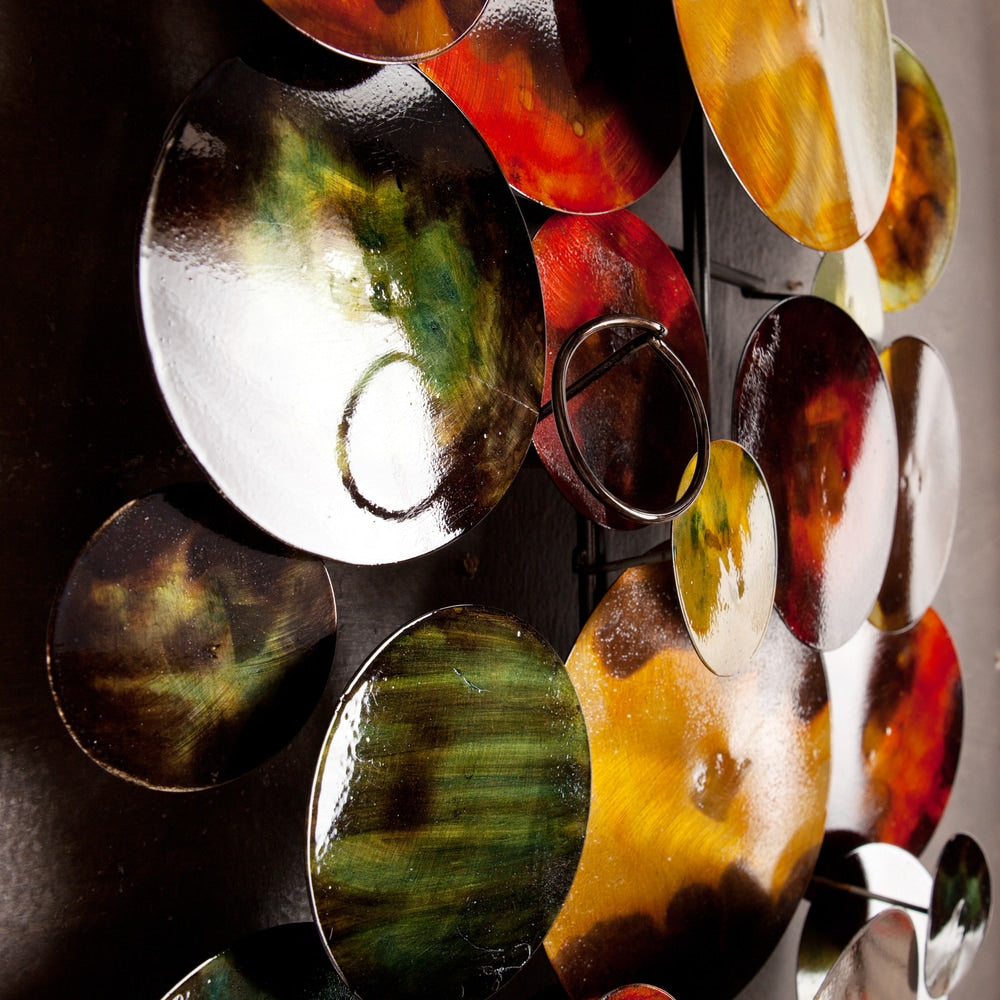 Scultura a parete in metallo Hightower di SEI Furniture