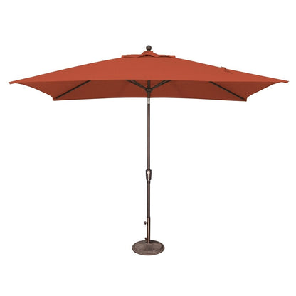 Ombrellone rettangolare inclinabile SimplyShade Catalina da 3 metri con pulsante di regolazione