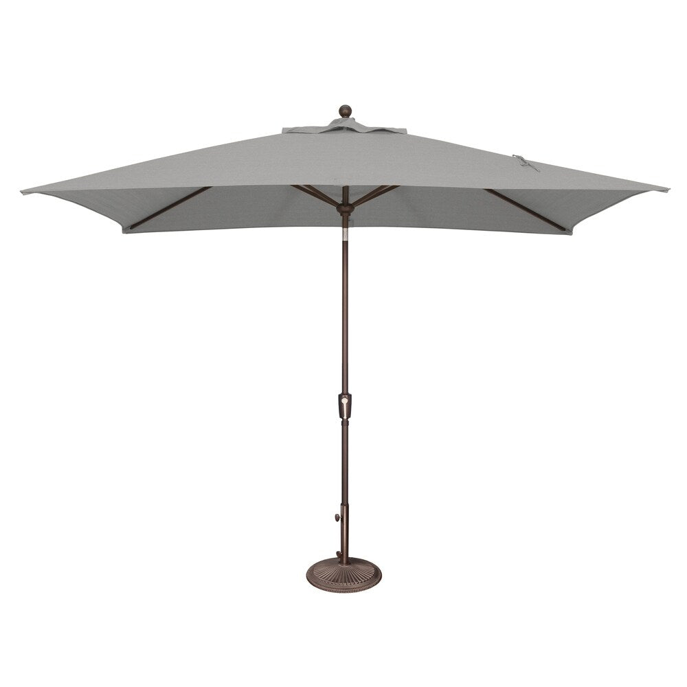 Ombrellone rettangolare inclinabile SimplyShade Catalina da 3 metri con pulsante di regolazione