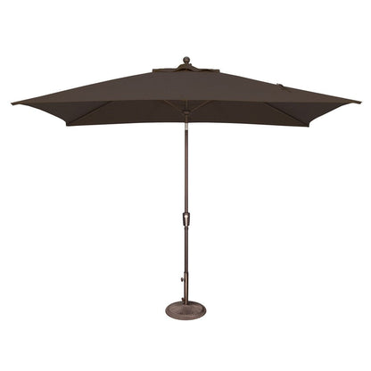 Ombrellone rettangolare inclinabile SimplyShade Catalina da 3 metri con pulsante di regolazione