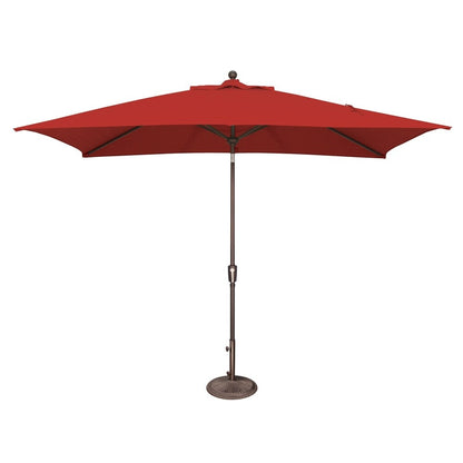 Ombrellone rettangolare inclinabile SimplyShade Catalina da 3 metri con pulsante di regolazione