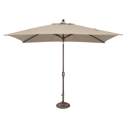 Ombrellone rettangolare inclinabile SimplyShade Catalina da 3 metri con pulsante di regolazione