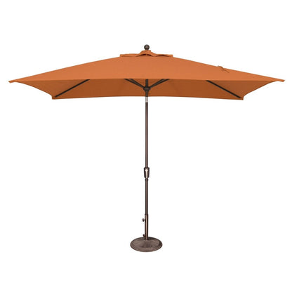 Ombrellone rettangolare inclinabile SimplyShade Catalina da 3 metri con pulsante di regolazione