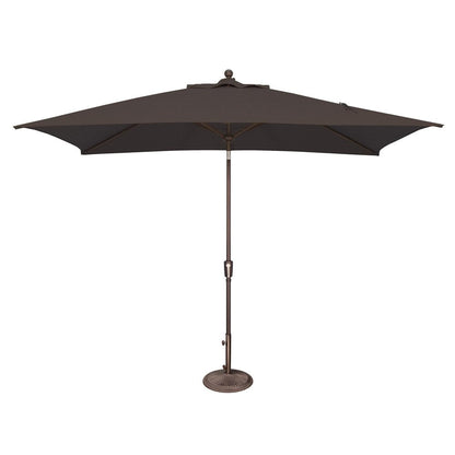 Ombrellone rettangolare inclinabile SimplyShade Catalina da 3 metri con pulsante di regolazione