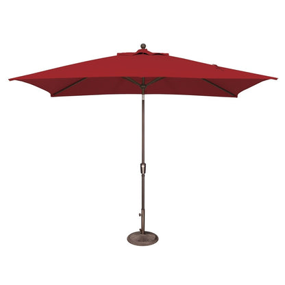 Ombrellone rettangolare inclinabile SimplyShade Catalina da 3 metri con pulsante di regolazione