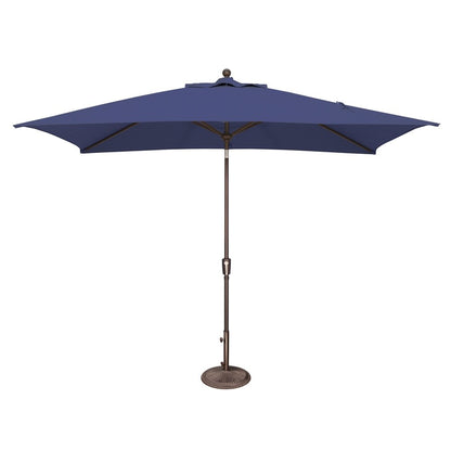 Ombrellone rettangolare inclinabile SimplyShade Catalina da 3 metri con pulsante di regolazione