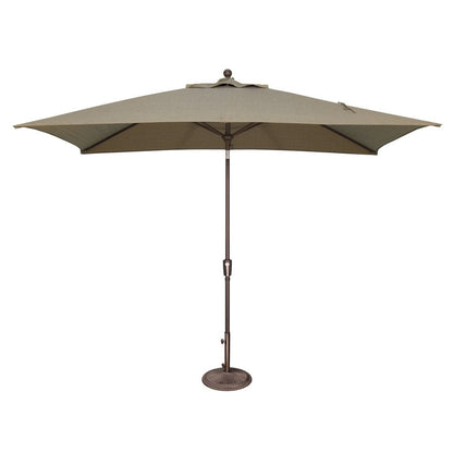 Ombrellone rettangolare inclinabile SimplyShade Catalina da 3 metri con pulsante di regolazione