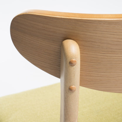 Sedia da pranzo Abrielle in legno di gomma imbottita, stile Mid-Century Modern, di Christopher Knight Home (confezione da 2)