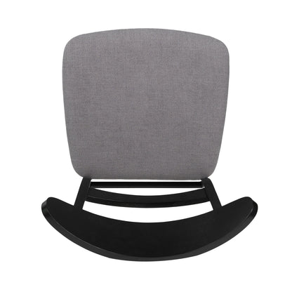 Sedia da pranzo Abrielle in legno di gomma imbottita, stile Mid-Century Modern, di Christopher Knight Home (confezione da 2)