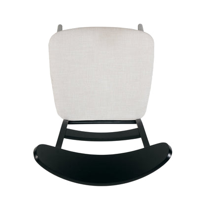 Sedia da pranzo Abrielle in legno di gomma imbottita, stile Mid-Century Modern, di Christopher Knight Home (confezione da 2)