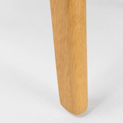 Sedia da pranzo Abrielle in legno di gomma imbottita, stile Mid-Century Modern, di Christopher Knight Home (confezione da 2)