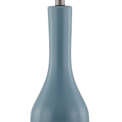 Set di 2 lampade da tavolo in ceramica da 28,5 cm con USB