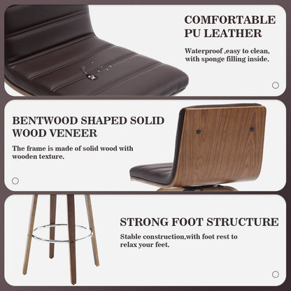 26/29 sgabelli da bar/cucina girevoli in similpelle, set da 2/3 pezzi