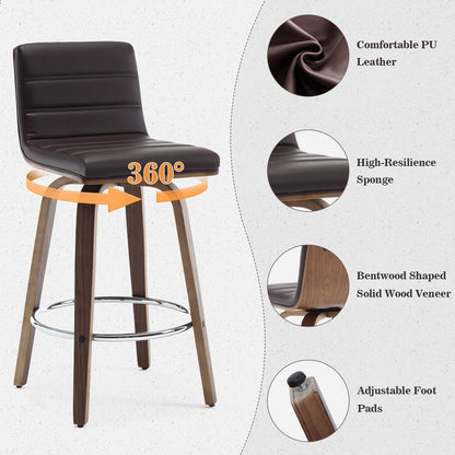 26/29 sgabelli da bar/cucina girevoli in similpelle, set da 2/3 pezzi
