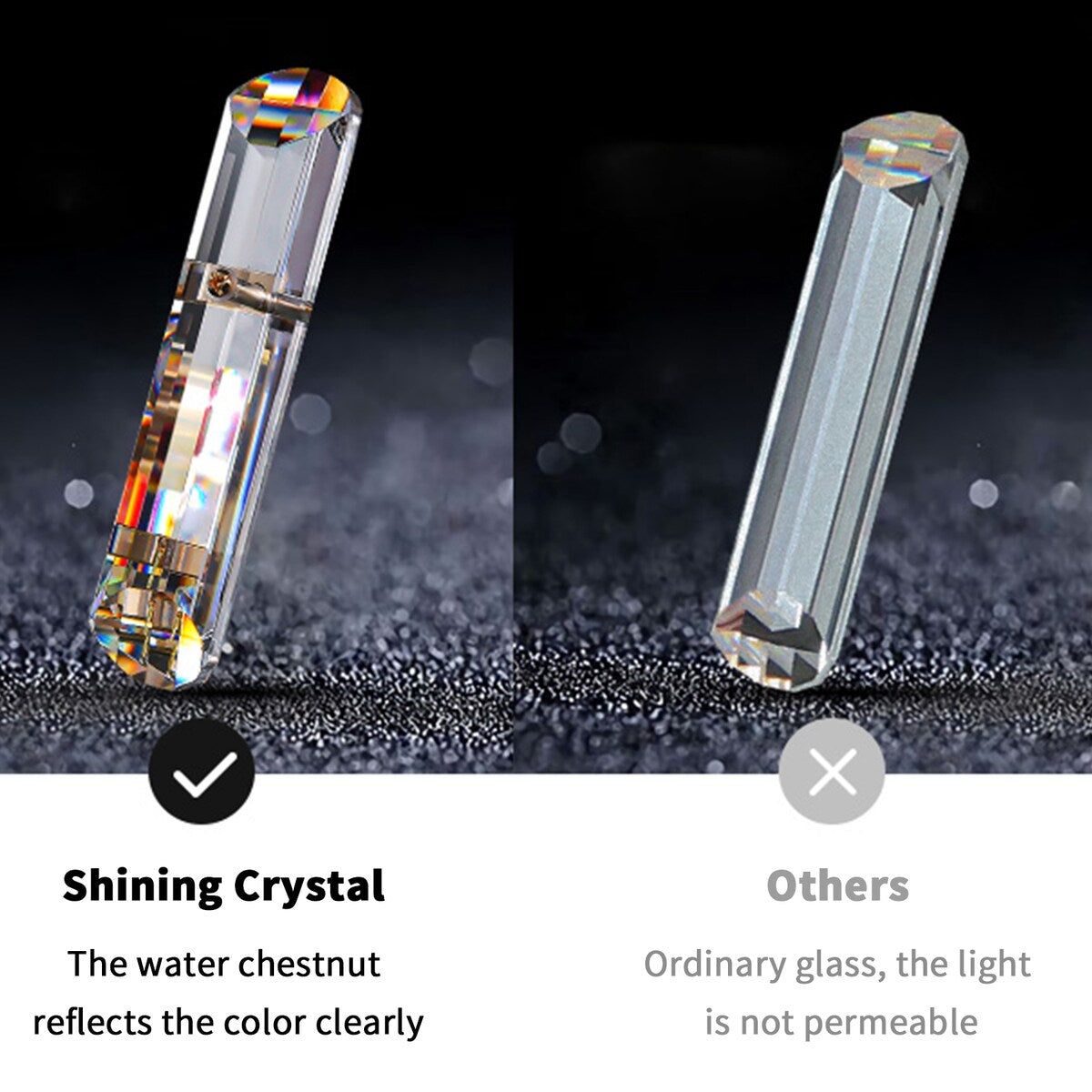 Lampada a sospensione a soffitto a cristallo a strati rotondi con illuminazione a 3 colori.