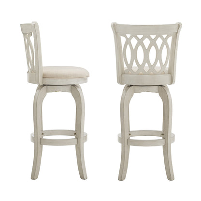 Sgabello da bar girevole con schienale ricurvo Rovinj