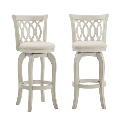 Sgabello da bar girevole con schienale ricurvo Rovinj