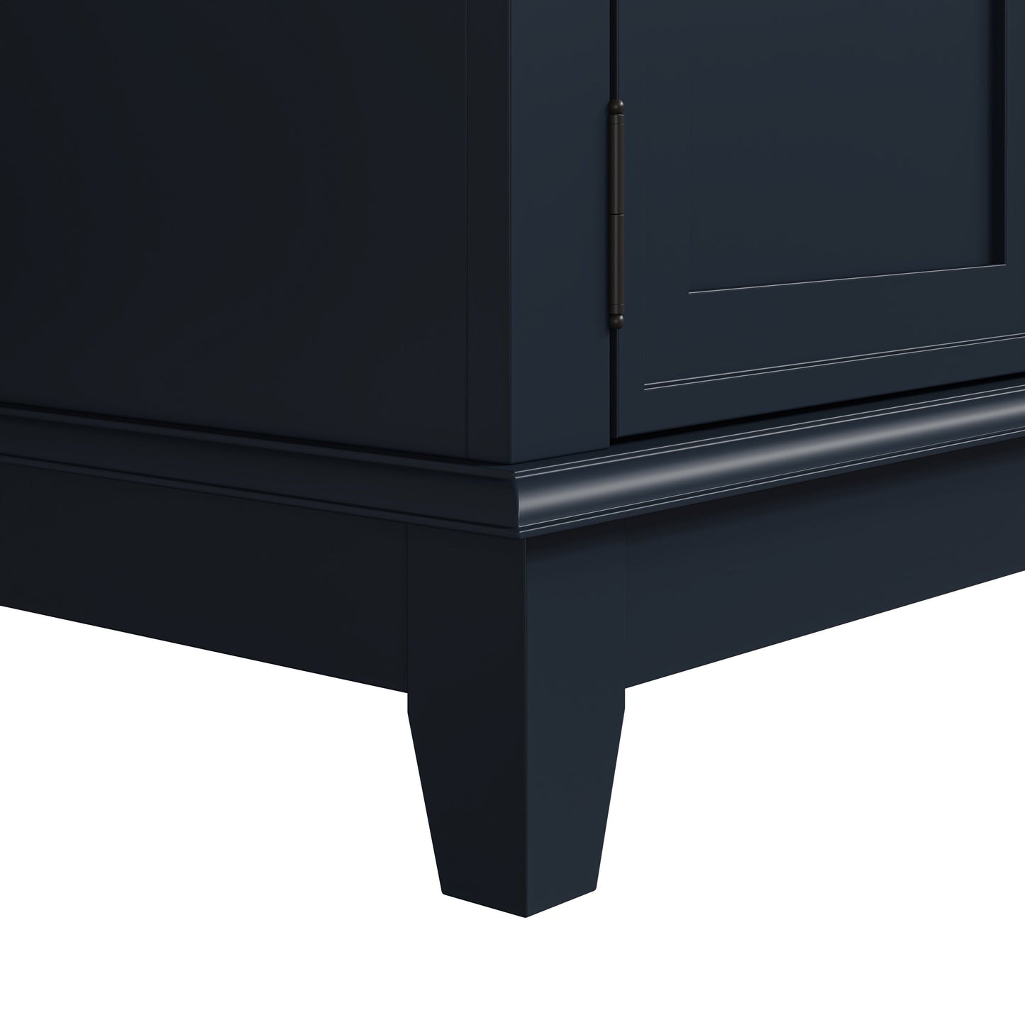 Mobile porta TV rustico da 72 pollici con ripiani regolabili e vano portaoggetti nascosto - Larghezza 72 pollici