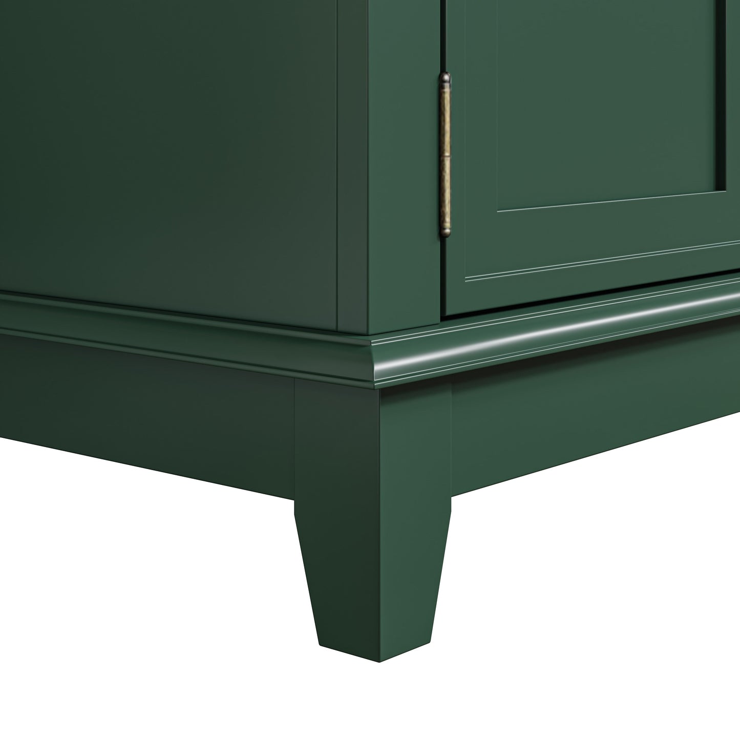 Mobile porta TV rustico da 72 pollici con ripiani regolabili e vano portaoggetti nascosto - Larghezza 72 pollici