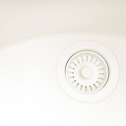 Lavello da cucina a incasso Ruvati da 25 pollici, modello Workstation Warm White, in materiale epiRock - RVG2321WB