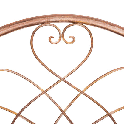 SAFAVIEH Bryn Bakers Rack da esterno in ferro battuto in stile vittoriano a 4 ripiani - 63,5 cm L x 38,1 cm P x 160 cm A - 63,5L x 38,1P x 160A