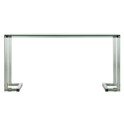 SAFAVIEH Couture Camryn Tavolo Console in Acrilico - Trasparente - 60 L x 10 P x 30 A - 52Lx10Px30A