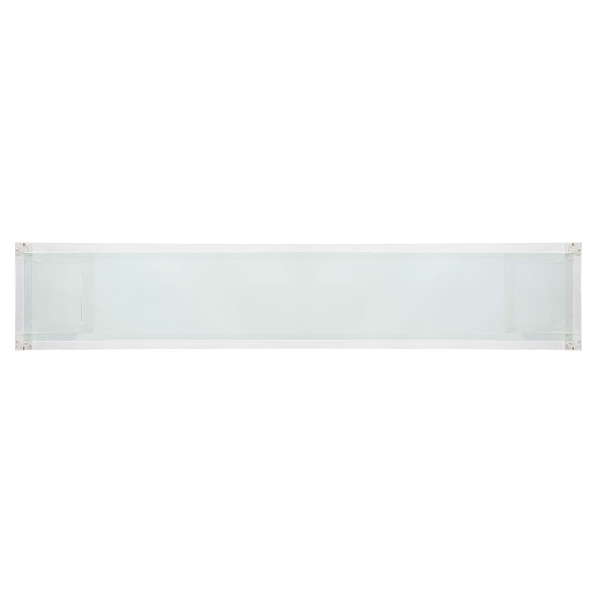 SAFAVIEH Couture Camryn Tavolo Console in Acrilico - Trasparente - 60 L x 10 P x 30 A - 52Lx10Px30A