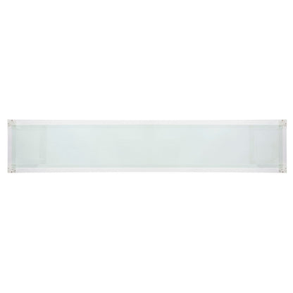SAFAVIEH Couture Camryn Tavolo Console in Acrilico - Trasparente - 60 L x 10 P x 30 A - 52Lx10Px30A